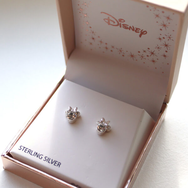 Minnie Mouse Clear Oyraringar Silvur - Image 2