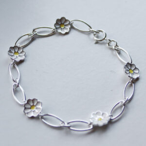 Daisies Armband Silvur