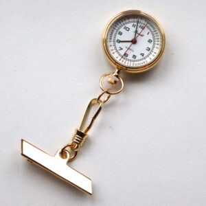 Bonett Ur til Sjúkrarøktafrøðing Gylt Stál 458D