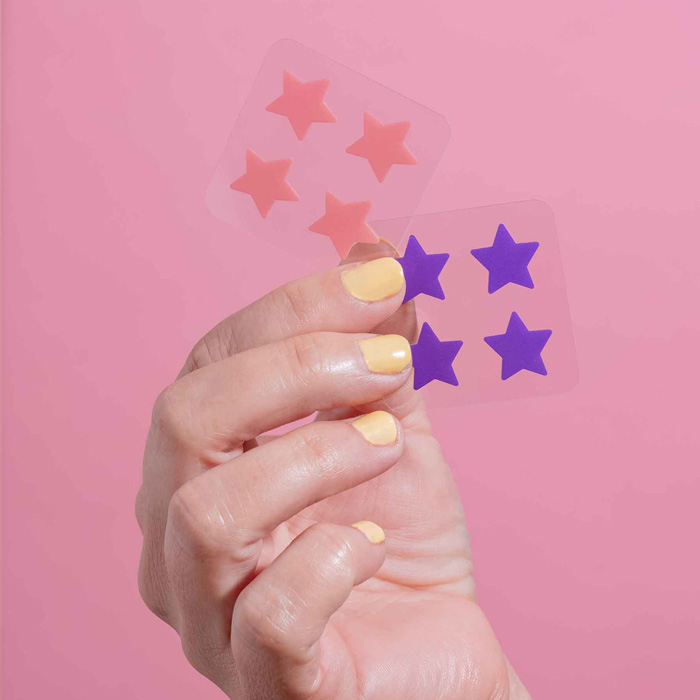 Anti-Pimples Patches Box Star Rose & Purple - Image 2