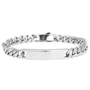 Armband við Plátu Stál