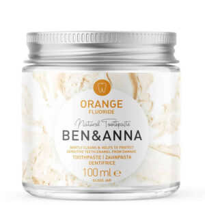 Natural Toothpaste Krukka Orange Fluoride