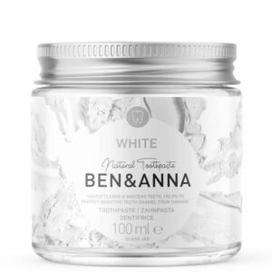 Natural Toothpaste Krukka White without Fluoride