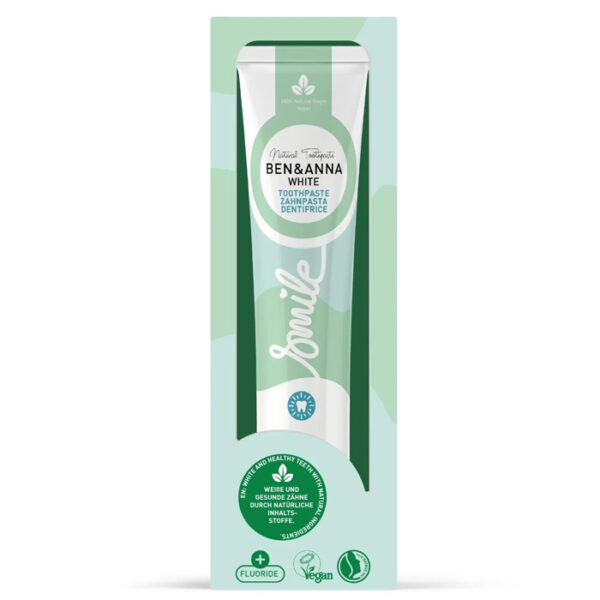 Natural Toothpaste White + Fluoride - Image 2