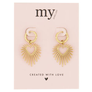 Heartrays Hoops Oyraringar