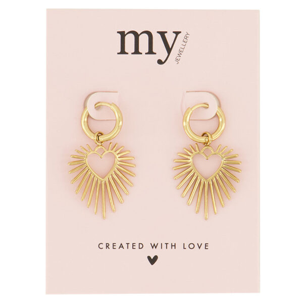Heartrays Hoops Oyraringar