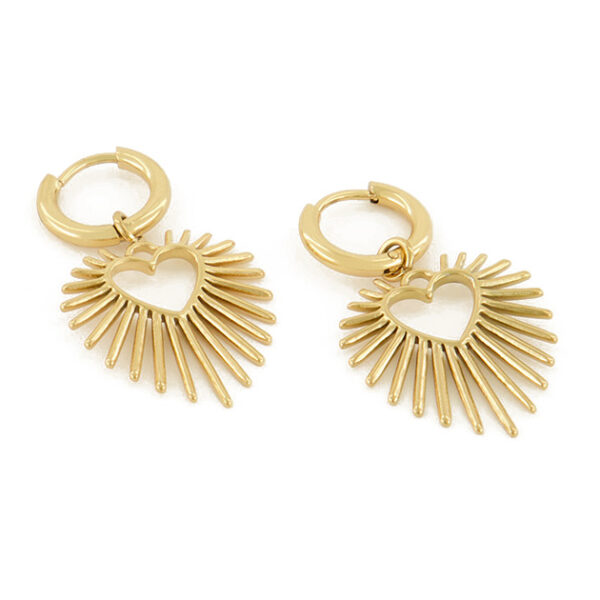 Heartrays Hoops Oyraringar - Image 4