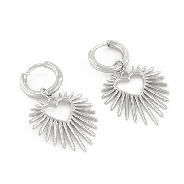 Heartrays Hoops Oyraringar - Image 3