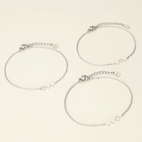 Triple Heart 3-pakk Armbond - Image 4