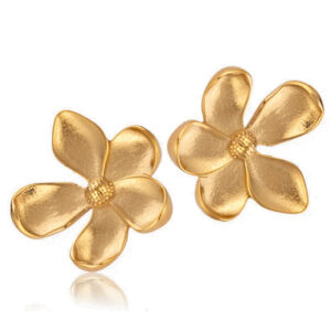 Blumie Large Oyraringar Gylt Stál