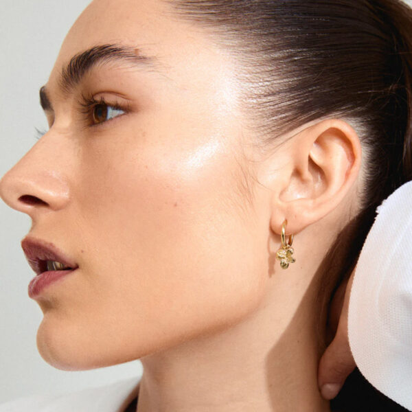 Charmaine Hoops Oyraringar Gylt - Image 3