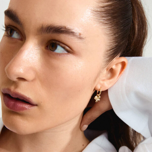 Charmaine Hoops Oyraringar Gylt - Image 2