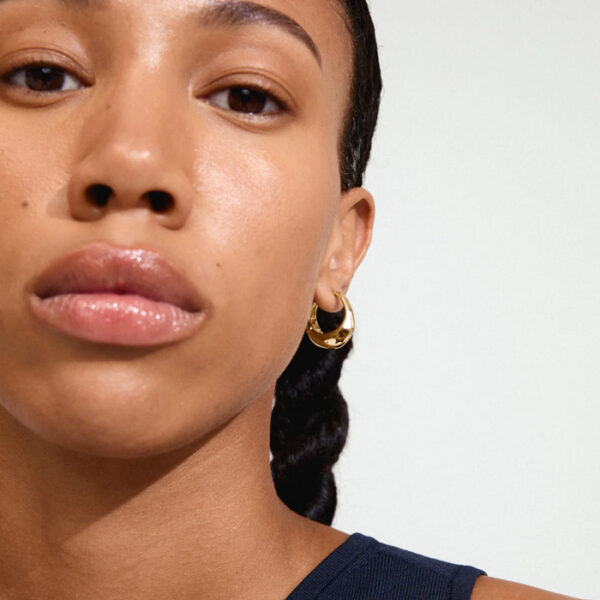 Dune Hoops Oyraringar Gylt - Image 2