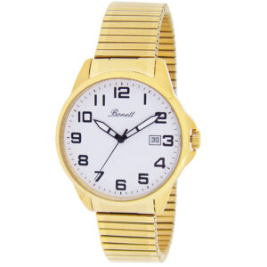 Harra Ur 1446DHT Gylt Stál White við Flexreim