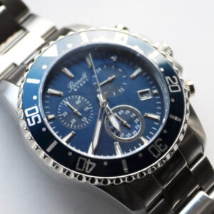 Chronograph Harra Ur 1486SB Stál Blue við Leinkjureim