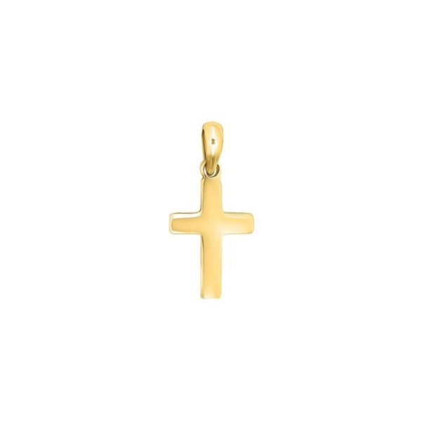 Mini Krossur Massiv Heingiprýði 13 mm Gylt Silvur