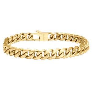 Panser Facet Armband Gylt Stál