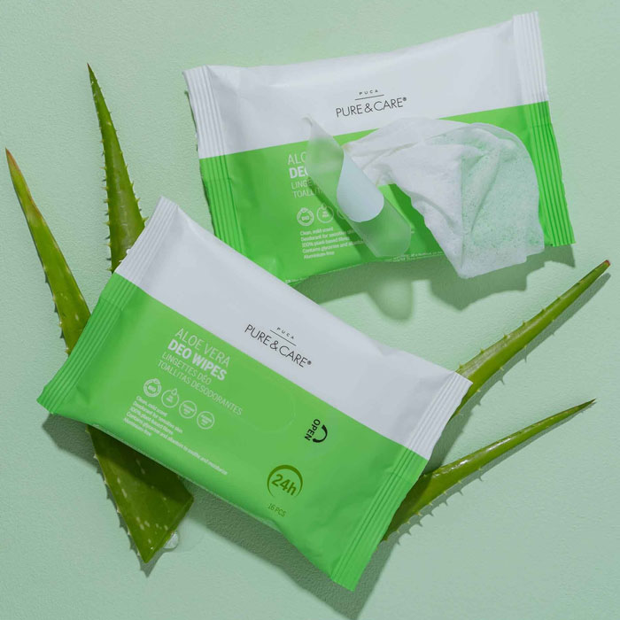 Deo Wipes Aloe Vera - Image 3