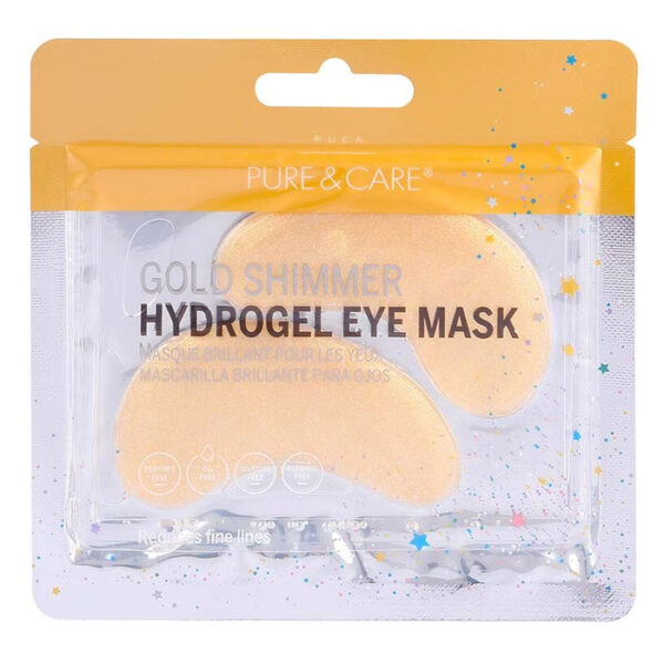 Hydrogel Eye Mask Gold Shimmer