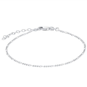 FIGARO52 Armband 1,2 mm Silvur