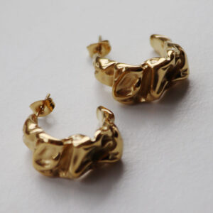 Flow Hoop Oyraringar 20 mm Gylt Stál