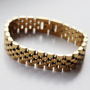 BAY Heawy Britney Armband Gylt Stál