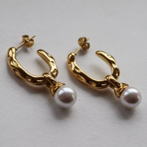 Ruffel Lagoon Hoops Oyraringar Gylt Stál