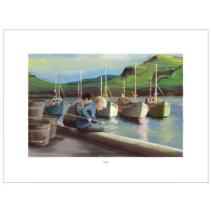 Á Seiðabergi Plakat 40 x 30 cm