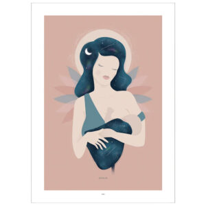 Móðir Plakat 50 x 70 cm