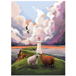 Mykines Plakat 50 x 70 cm