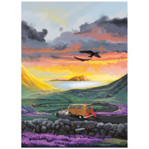 Norðradalsskarð Plakat 30 x 40 cm