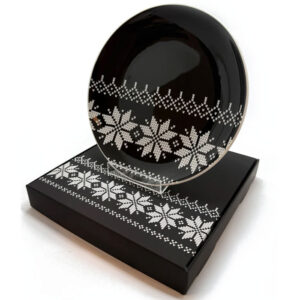 Bindingarmynstur Tallerkur 19 cm
