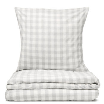 Seingjarklæði Birk Gentle Grey 140 x 200 cm