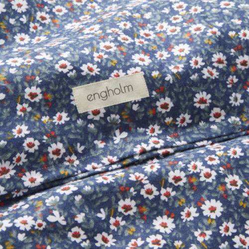 Seingjarklæði Fie Flannel Dark Blue 140 x 200 cm - Image 2