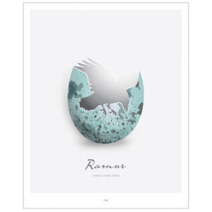 Ravnur Egg Plakat 40 x 50 cm