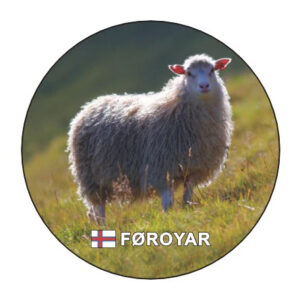 Føroyar Fotomagnet Seyður Rund
