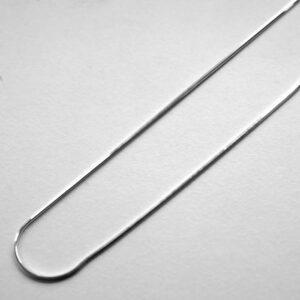 Slanga Facet Hálsketa Silvur 1,3 mm / 50 cm