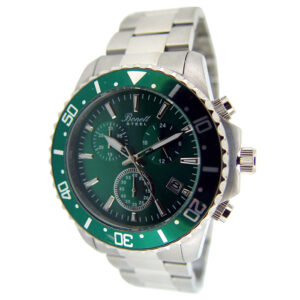 Chronograph Harra Ur 1486SG Stál Green við Leinkjureim