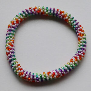 Nepal Armband Rainbow Stripe