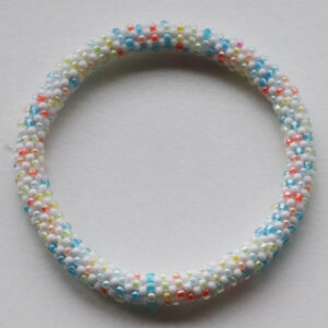 Nepal Armband Pastel Candy Stripe