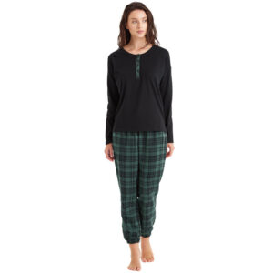 Pyjamas Sett 60477 Black Checkers