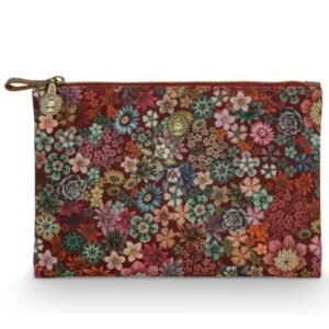Charly Toiletttaska Medium Tutti i Fiori Pink