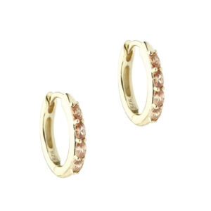 Champella Hoops Oyraringar Medium Gylt Silvur