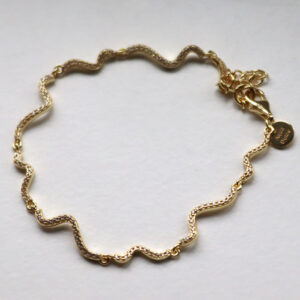 Curva Armband Gylt Silvur