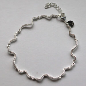 Curva Armband Silvur