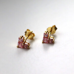 Kara Rosa Oyraringar Gylt Silvur