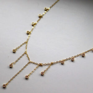 Lumi Hálsketa Gylt Silvur