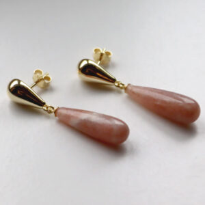 Sunella Long Drop Oyraringar Gylt Silvur