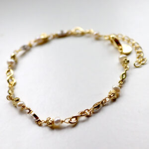 White Garden Armband Gylt Silvur