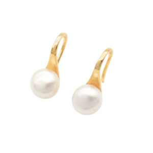 Mini Pearl Oyraringar Gylt Stál